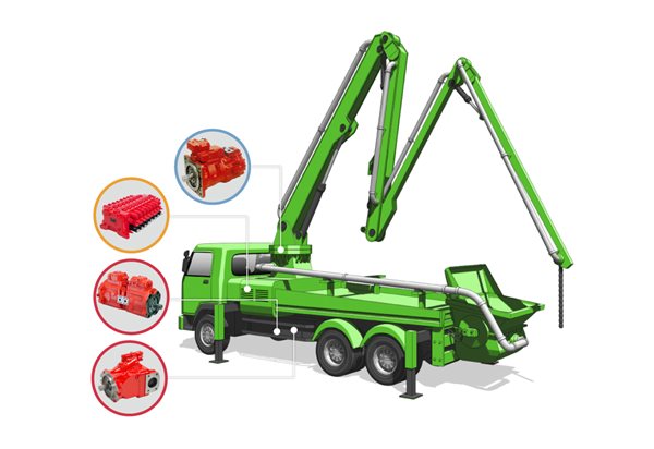 concrete pumps labelled diagram