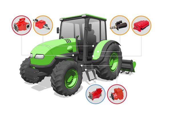 tractors labelled diagram